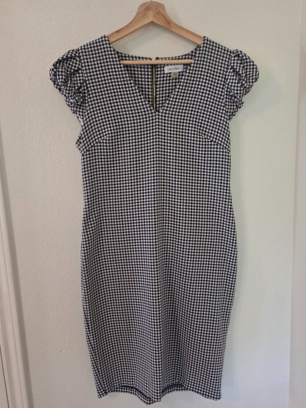 Calvin Klein Checkered Dress